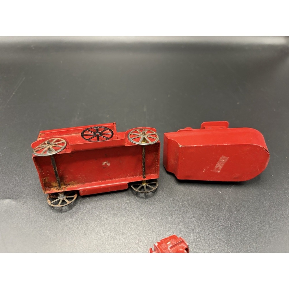 5 Vintage/Miniature Old Time Die Cast Metal Cars/Boat/japan - Picture 5 of 12